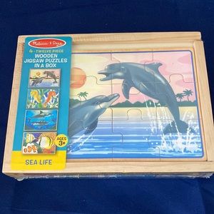 Melissa & Doug Sea Life Puzzles